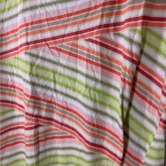 Liz Claiborne XL Multicolor‎ Stripes Top - Picture 2 of 4
